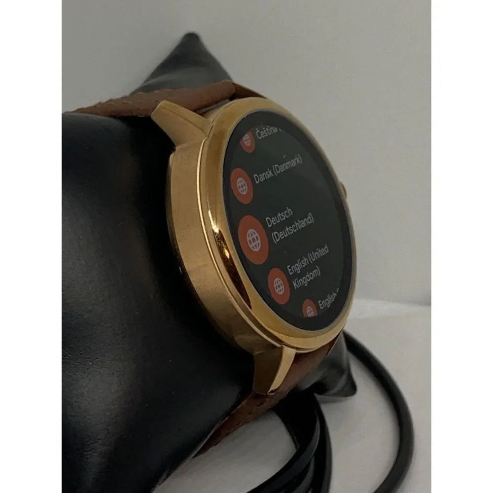 Fossil Gen 4 Authentic Digital Dial Smart Watch Custom Band FTW6020 NP15
